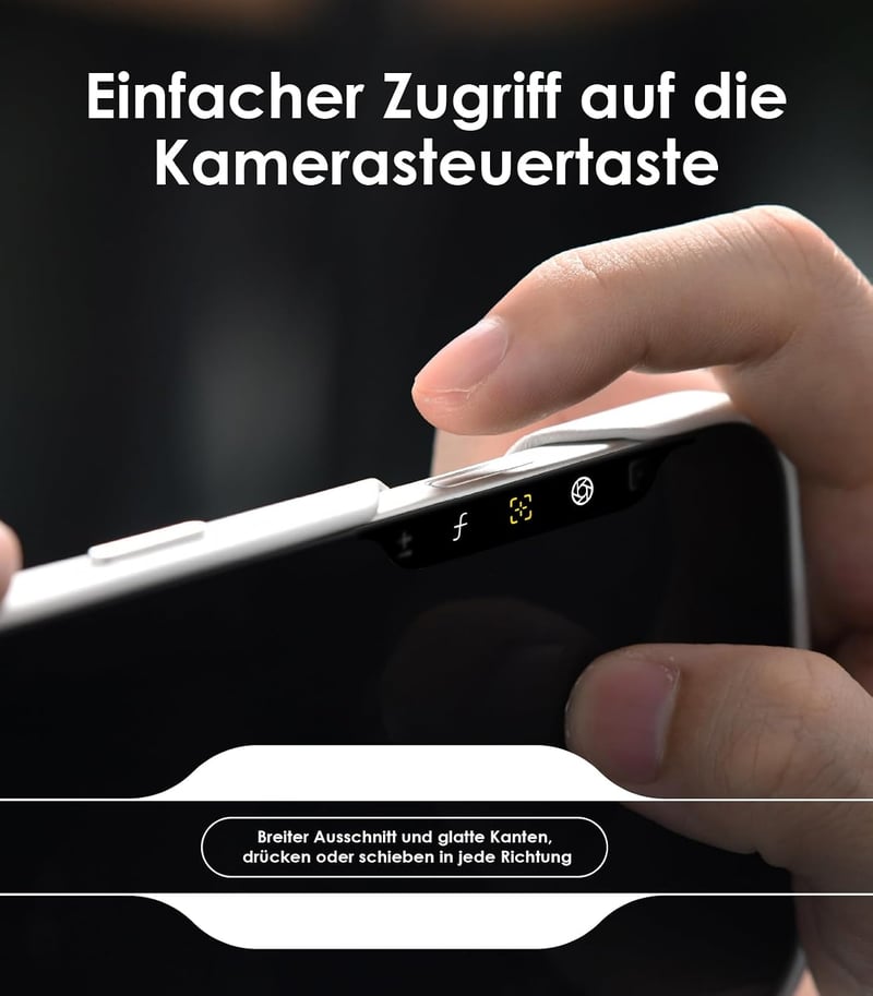 Aulumu A16 iPhone 16 Pro Max ütésálló tok alumínium kamera kerettel sárga-barna