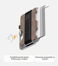 Portofel din piele Aulumu G03 MagSafe cu protecție RFID pentru seria iPhone 12-17 4