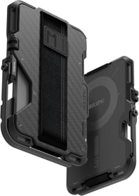 Aulumu G03 MagSafe Karbon Pénztárca iPhone 12-17 RFID Védelemmel 1