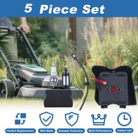 Kit de filtru de aer AUMEL pentru motocoasă Kasei TB43 TB50 TU43 CG430 CG520 BC430 BC520 - Filtru de aer + Element de filtrare + Bujie + Furtun + Filtru de benzină 6