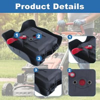 Kit de filtru de aer AUMEL pentru motocoasă Kasei TB43 TB50 TU43 CG430 CG520 BC430 BC520 - Filtru de aer + Element de filtrare + Bujie + Furtun + Filtru de benzină 5