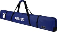 AUMTISC Sízsák Snowboard Táska Párnázott Sífelszerelés Szállító Táska Állítható Fogantyúval Kék 170x185 cm 1