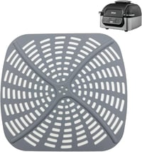 AUMUA Szilikon Forma Ninja Foodi AG301EU Légfriteuzhez, Tapadásmentes Újrahasználható Betét 21x22cm Szürke 1
