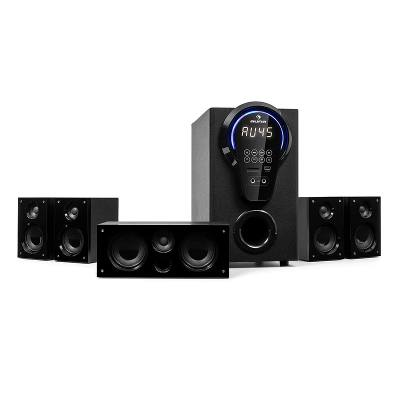 Auna Areal 525 DG 5.1 sustav kućnog kina sa 125 W subwooferom i Bluetoothom