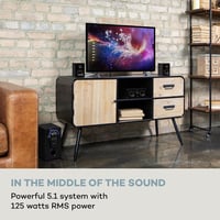 AUNA Areal 525 DG 5.1 házimozi rendszer 125W szubwooferrel és Bluetooth 2