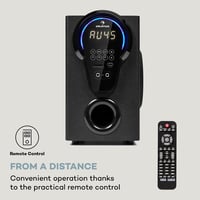AUNA Areal 525 DG 5.1 házimozi rendszer 125W szubwooferrel és Bluetooth 6