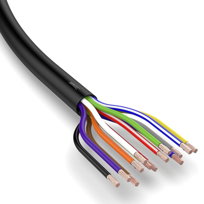 AUPROTEC 20m 13x1,5mm² Autóelektromos Kábel 13 Vezetékes