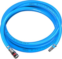 AUPROTEC Sűrített Levegő Tömlő Készlet 13mm Belső Átmérővel - 10m PVC Tömlő S2000 Biztonsági Csatlakozóval Kompresszorhoz - Rugalmas Levegőc 2