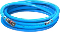 AUPROTEC Sűrített Levegő Tömlő Készlet 13mm Belső Átmérővel - 10m PVC Tömlő S2000 Biztonsági Csatlakozóval Kompresszorhoz - Rugalmas Levegőc 1