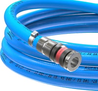 AUPROTEC Sűrített Levegő Tömlő Készlet 13mm Belső Átmérővel - 10m PVC Tömlő S2000 Biztonsági Csatlakozóval Kompresszorhoz - Rugalmas Levegőc 3