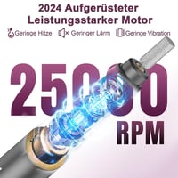Auriox Vezeték Nélküli Elektromos Körömcsiszoló USB Töltéssel 25000 RPM 2
