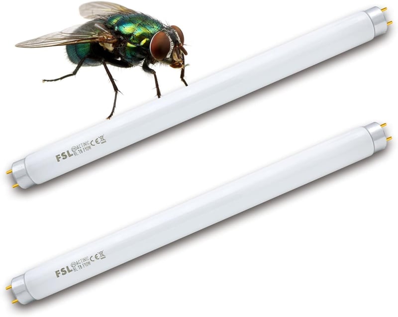 AUROHOPE T8 F10W UV csapda lámpa rovarcsapda helyettesítő 34,5 cm 20W 2db