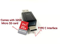 AURSINC NanoVNA 2 v 1 USB-C a USB 3.0 OTG čítačka kariet s 32 GB microSD kartou 2