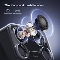 Aurzen Boom Mini 4 az 1-ben Okos Projektor Google TV-vel, 500 ANSI Lumen, 4K Támogatás, 20W DoIby Hangzás, WiFi/Bluetooth, Automatikus Fókus 7