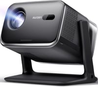 Aurzen Boom Mini 4 az 1-ben Okos Projektor Google TV-vel, 500 ANSI Lumen, 4K Támogatás, 20W DoIby Hangzás, WiFi/Bluetooth, Automatikus Fókus 1