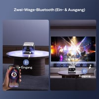 Aurzen Boom Mini 4 az 1-ben Okos Projektor Google TV-vel, 500 ANSI Lumen, 4K Támogatás, 20W DoIby Hangzás, WiFi/Bluetooth, Automatikus Fókus 9
