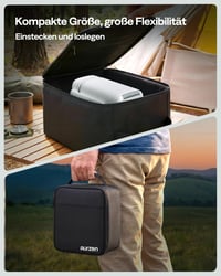 Inteligentný projektor Aurzen D1 Air s Netflixom, nabíjaním cez USB-C a natívnym rozlíšením 1080P 7