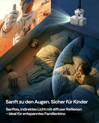 Inteligentný projektor Aurzen D1 Air s Netflixom, nabíjaním cez USB-C a natívnym rozlíšením 1080P 10