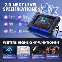 Dispozitiv de diagnoză și programare chei Autel IM508S cu XP400 PRO 6