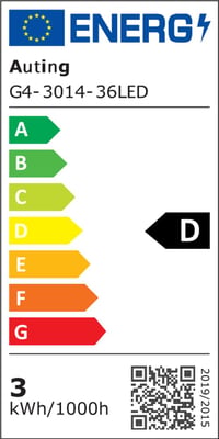 Auting G4 LED žarulja 12V AC/DC, bez mogućnosti prigušivanja, za G4 grlo 9