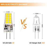 Auting G4 LED žarulja 3W hladna bijela 6000K - 10 kom 2