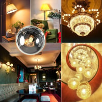Auting G9 LED Izzó Meleg Fehér 2700K, 4W Energiatakarékos LED Égő 400 Lumen, Halogén Helyettesítő Kis Izzó, 4 Darabos Csomag 7