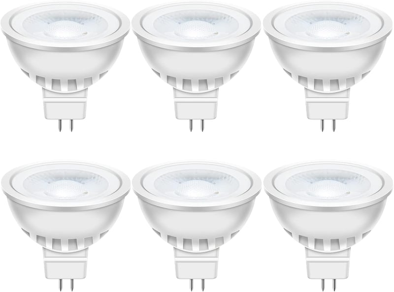 Auting GU5.3 MR16 LED Izzó 5W Meleg Fehér 2700K 12V 6 Darab - A-MR16 LED 5W 6 pieces