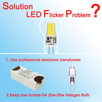 Auting LED G4 izzó 3.5W meleg és hideg fehér 3000K 6000K - A-G4-Cool-10PCS 8