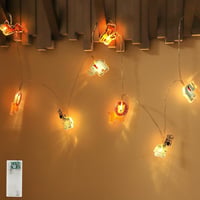 Auting LED Tündérfények Állatok 2,15m Meleg Fehér Gyerekszoba Dekoráció Elemmel - l fairy lights children 1