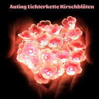 Auting LED Cseresznyevirág Tündérfény 2m 20 LED Elemmel Időzítővel - E-light chain flowers 2 m 7