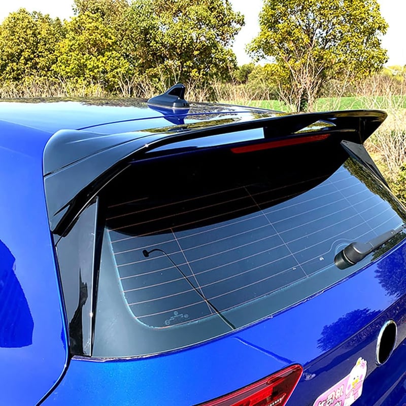 Strešný spojler AUTO-STYLE pre Volkswagen Golf VIII HB 3/5-dverový 2020- CS-Look (okrem verzií GTi/GTD/GTE/R/R-Line) ABS lesklá čierna