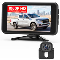 AUTO-VOX Bezdrôtová cúvacia kamera s 5-palcovým 1080P monitorom – Súprava cúvacej kamery do auta 1