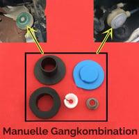 AUTOCHECKNOW Clemă fixare cablu cutie de viteze automată, conector articulație capăt cablu schimbător de viteze pentru Opel Insignia, Vauxhall Astra J, 1332491, 4S6P-7412-AA, 2 bucăți 5