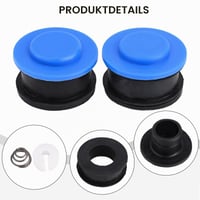 AUTOCHECKNOW Clemă fixare cablu cutie de viteze automată, conector articulație capăt cablu schimbător de viteze pentru Opel Insignia, Vauxhall Astra J, 1332491, 4S6P-7412-AA, 2 bucăți 3