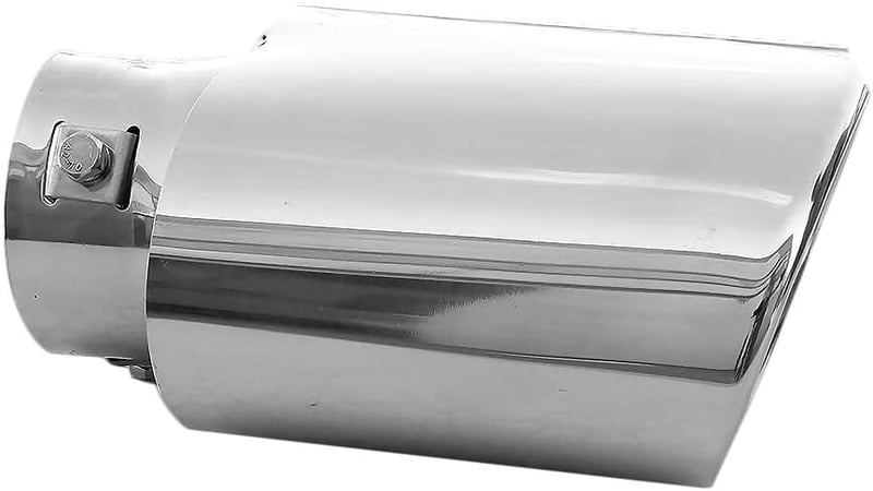 AutoHobby Univerzális Sportlégulátor Ovális Rozsdamentes Acél Kipufogócső Trim