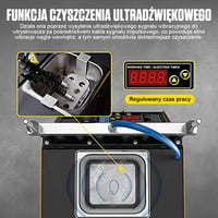 AUTOOL GDI Ultrahangos Injektortisztító 220V Benzin Dízel Teszterrel 2