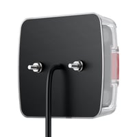 Súprava zadných LED svetiel AUTOUTLET na príves, 18 LED, 7,5 m kábel, 7-pólový konektor, 12V, norma E11, biela, skrutková montáž 8