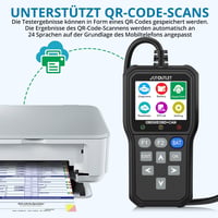 AUTOUTLET OBD2 Diagnosztikai Eszköz Színes Kijelzővel, QR Kód Olvasás és Akkuteszt Funkcióval 4