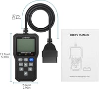 AUTOUTLET OBD2 Diagnosztikai Eszköz Színes Kijelzővel, QR Kód Olvasás és Akkuteszt Funkcióval 7