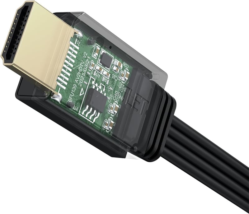 AUTOUTLET Wii HDMI Adapter - 1080P/720P Konverter 150cm Integrált Kábellel, Plug and Play Wii HDMI Átalakító Fekete