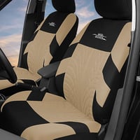AUTOYOUTH Univerzális Autóülés Huzat Komplett Szett Beige Ülésprotektálás - Full set, beige 2