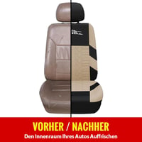 AUTOYOUTH Univerzális Autóülés Huzat Komplett Szett Beige Ülésprotektálás - Full set, beige 6