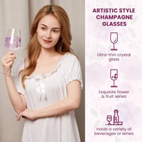Autsel Fehérboros Pohár Szett 2db (500ml) - Karcálló Időtlen Borospoharak - Személyre Szabható Ajándék Nőknek 3