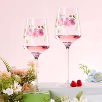Autsel Fehérboros Pohár Szett 2db (500ml) - Karcálló Időtlen Borospoharak - Személyre Szabható Ajándék Nőknek 2