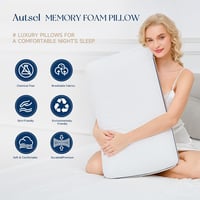 Autsel Ortopéd Gél Memory Foam Párna Oldalsó Alváshoz 70x40cm 7
