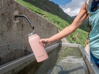 Autsel Rozsdamentes Acél Ivópalack Szívószállal 1,7L - Nagy Méretű Fém Kulacs Kempinghez, Sportoláshoz, BPA-mentes, Mosogatógépben Mosható 6