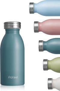 Autsel Termosz Palack 350ml Rozsdamentes Acél Hideg Meleg Italokhoz Kék 1