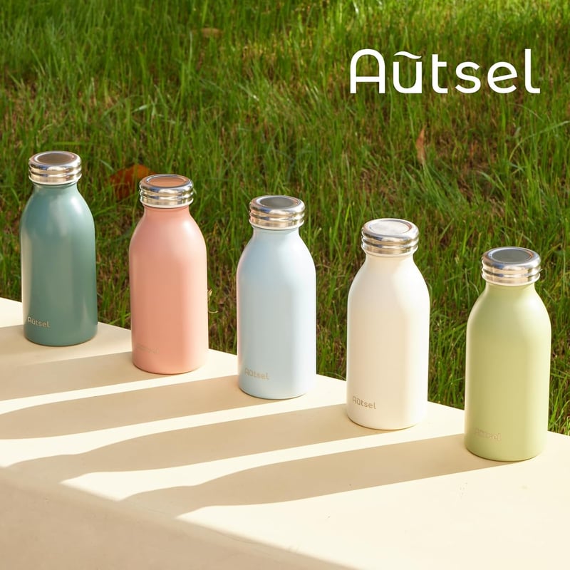 Autsel Termosz Rozsdamentes Acél 350ml Hideg-Meleg Italokhoz Rózsaszín