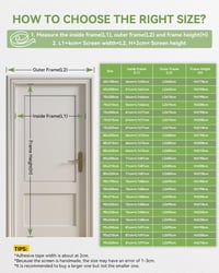 Auxmir Mágneses Szúnyogháló Ajtóra - Fekete Rovarháló 90x210cm - Fúrás Nélkül Felszerelhető Légáteresztő Ajtófüggöny Erkélyre, Teraszra - 90 x 210 cm, Black 2
