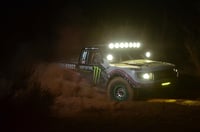 AUXTINGS 2db 23cm 294W LED munkalámpa piros kerek 24000lm vízálló spotlámpa teherautóhoz ATV traktorhoz 8